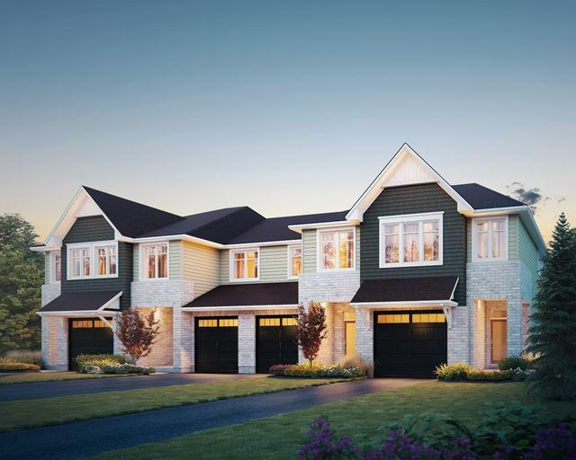 Findlay Creek Village by Tamarack Townhomes The Eton Plan, Ottawa