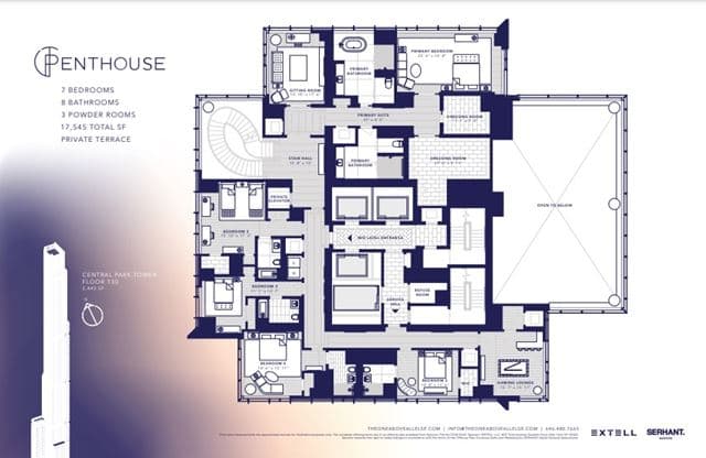 Central Park Tower - Penthouse, New York NY | Livabl