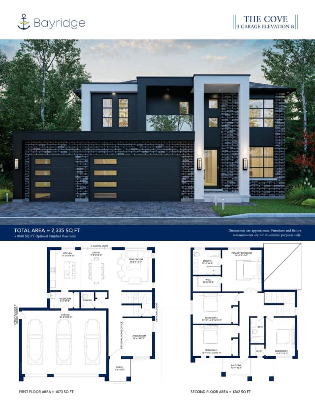 images-The Cove 3 Garage - Elev. B