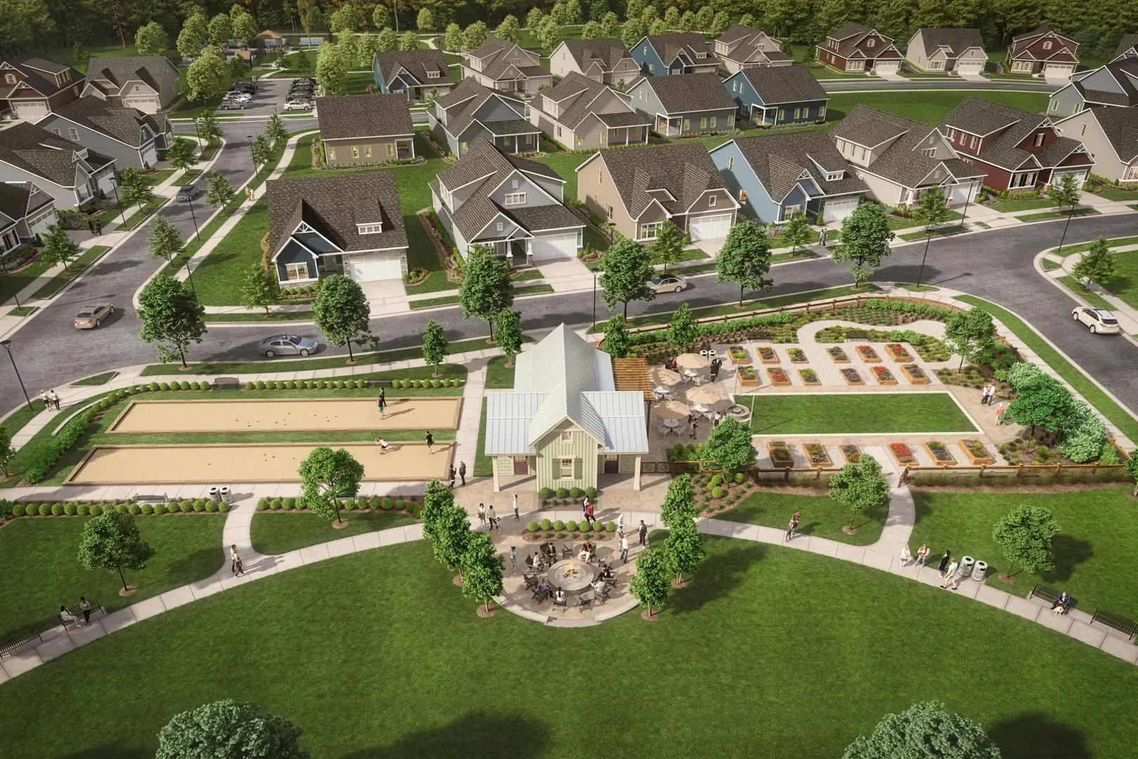 Allen Park Ranches by Ryan Homes in Raleigh NC | Livabl